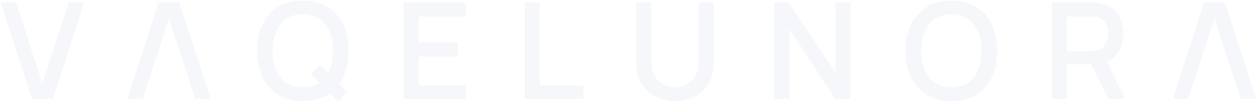 VAQELUNORA wordmark (white)